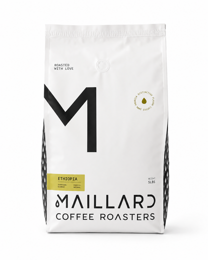 5lb Ethiopia Djimmah Natural Process Single Origin Coffee by Maillard Coffee Roasters