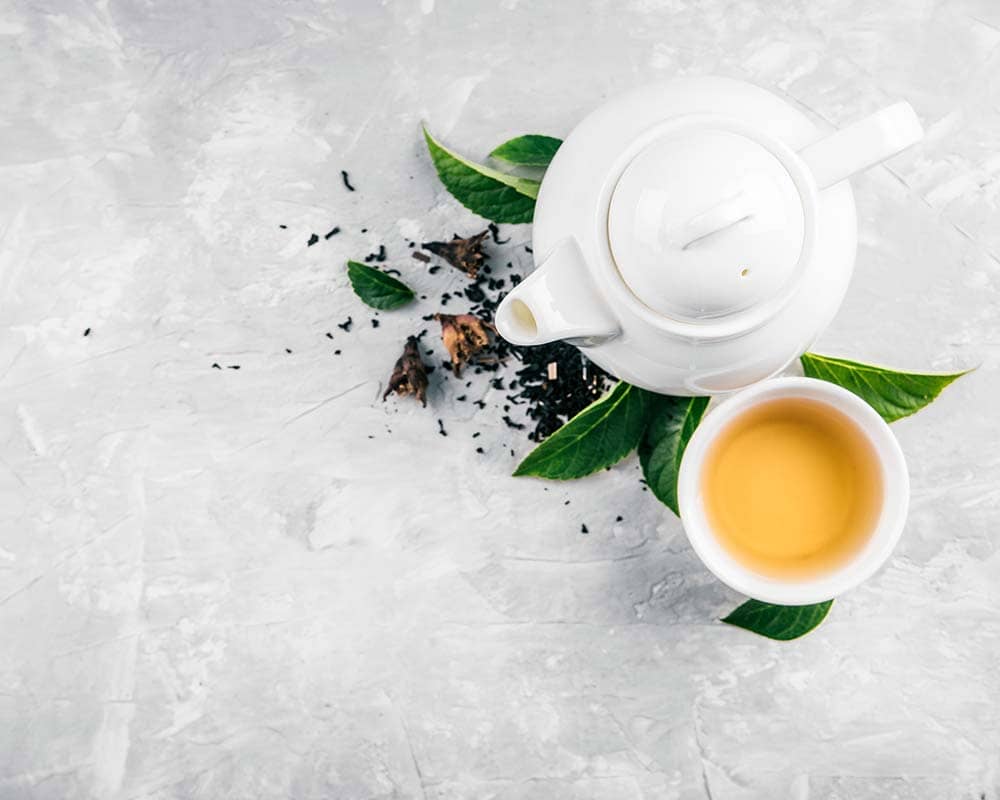 Herbal tea teapot